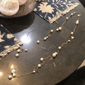 Chanel long necklace